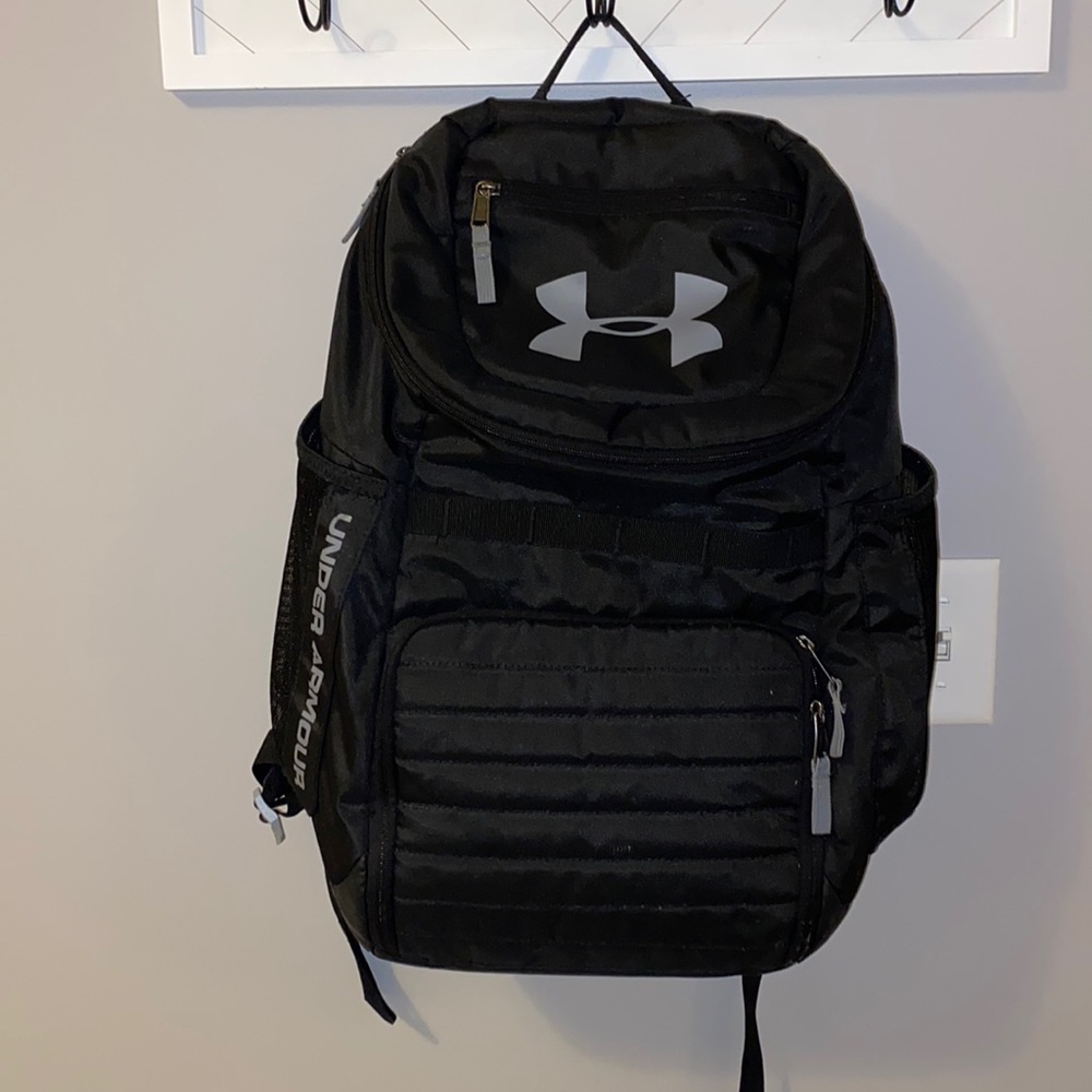Black under armour backpack